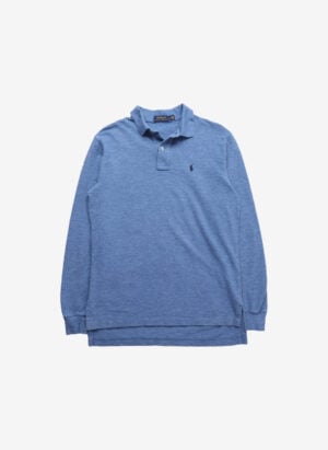 Polo Ralph Lauren Longsleeve Poloshirt blau