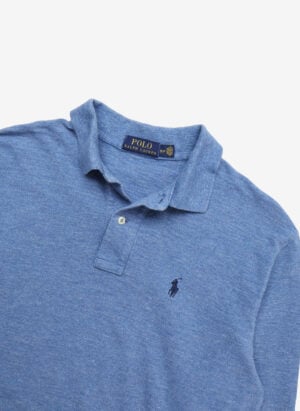 Polo Ralph Lauren Longsleeve Poloshirt blau