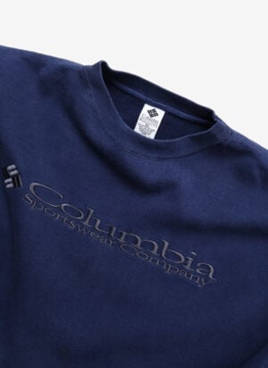 Vintage Columbia Sweater navy