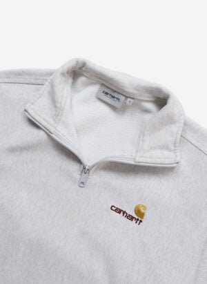 Carhartt Quarter-Zip hellgrau