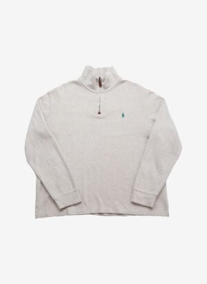Polo Ralph Lauren Quarter-Zip Sweater hellbeige