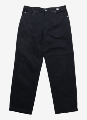 Vintage 90s Versace Couture Jeans schwarz