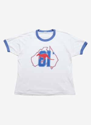 Vintage 80s Australia Ringer T-Shirt