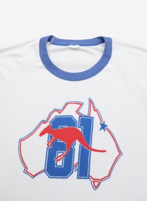 Vintage 80s Australia Ringer T-Shirt