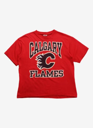Vintage 90s NHL Calgary T-Shirt Single Stitch