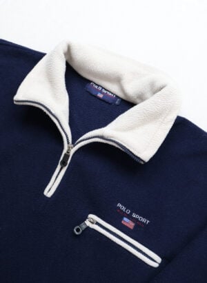 Vintage 90s Polo Sport Ralph Lauren Half-Zip Fleece