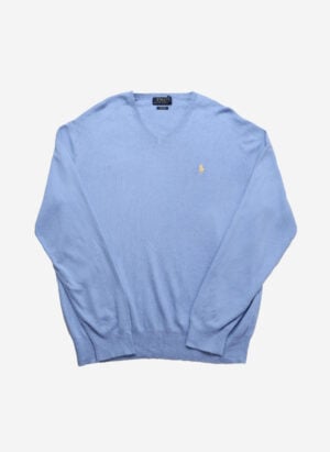 Polo Ralph Lauren V-Neck Sweater babyblau