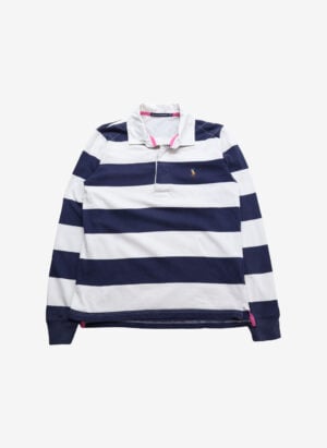 Vintage Ralph Lauren Sport Damen Rugby Shirt gestreift