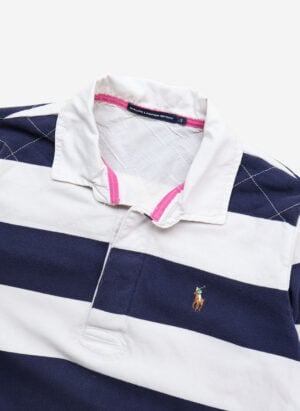 Vintage Ralph Lauren Sport Damen Rugby Shirt gestreift