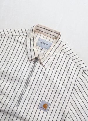 Carhartt WIP Half-Zip Shirt gestreift