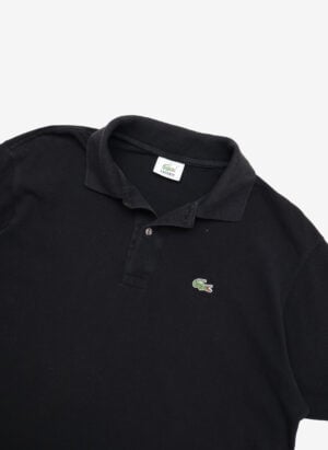 Vintage 90s Lacoste Poloshirt schwarz