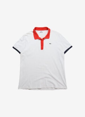 Vintage Lacoste Poloshirt tricolor