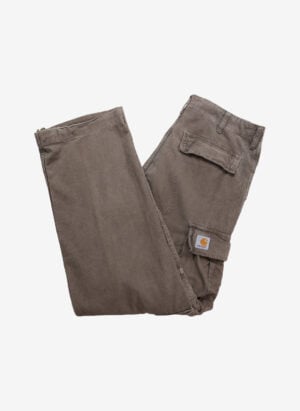 Carhartt Cord Cargohose oliv