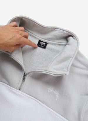 Stüssy Quarter-Zip Sweater Two-Tone