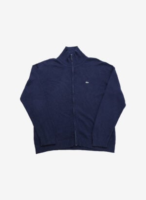 Vintage Lacoste Strickjacke navy