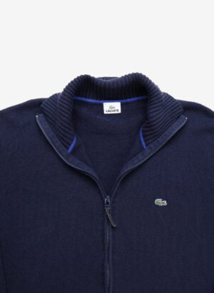 Vintage Lacoste Strickjacke navy