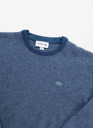 Lacoste Strickpullover blau