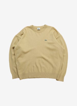 Vintage 90s Lacoste Strickpullover gelb