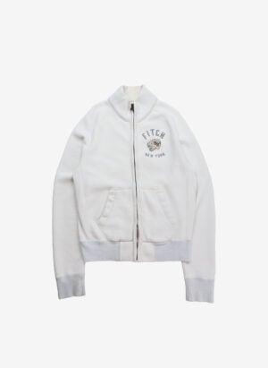 Abercrombie & Fitch New York Zipper weiß