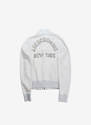 Abercrombie & Fitch New York Zipper weiß