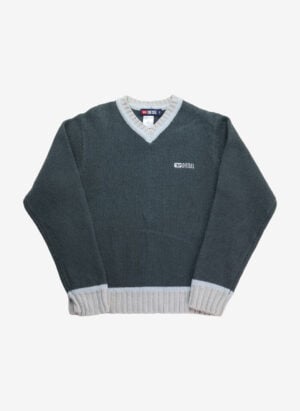 Vintage Diesel V-Neck Wollpullover
