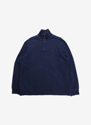 Vintage Polo Ralph Lauren Quarter-Zip navy