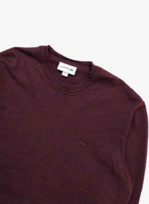 Lacoste Wollpullover dunkelrot