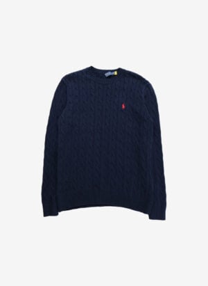 Polo Ralph Lauren Cable Strickpullover navy