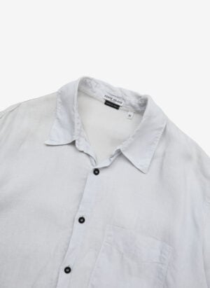 Vintage Stone Island Leinen Kurzarmhemd