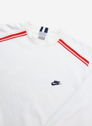 Vintage Y2K Nike Sweater weiß