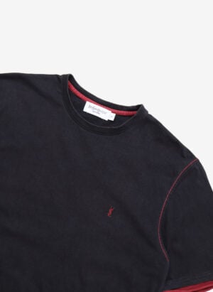 Vintage Yves Saint Laurent T-Shirt schwarz