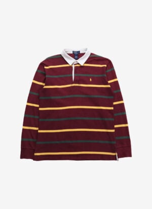 Vintage Polo Ralph Lauren Rugby Shirt rot