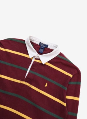 Vintage Polo Ralph Lauren Rugby Shirt rot