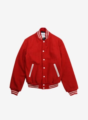 Vintage 70s/80s Collegejacke rot