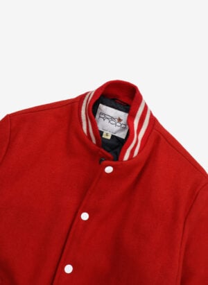 Vintage 70s/80s Collegejacke rot