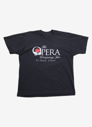 Vintage 90s The Opera T-Shirt schwarz