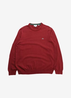 Lacoste Strickpullover rot