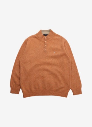 Vintage Burberry Merino Pullover orange