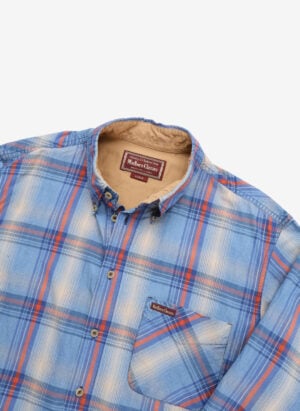 Vintage 90s Marlboro Classics Flanellhemd blau