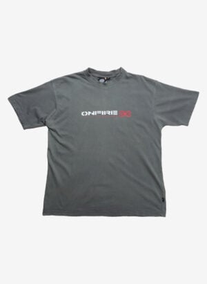 Vintage Y2K Onfire Racing T-Shirt grün