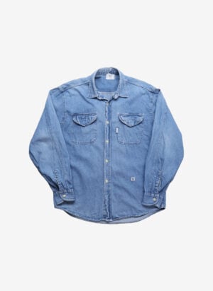 Vintage 80s Valentino Jeanshemd