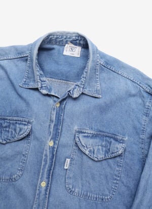 Vintage 80s Valentino Jeanshemd