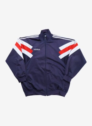 Vintage 90s Adidas Trainingsjacke tricolor
