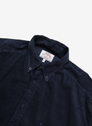 Vintage 90s Armani Cordhemd schwarz
