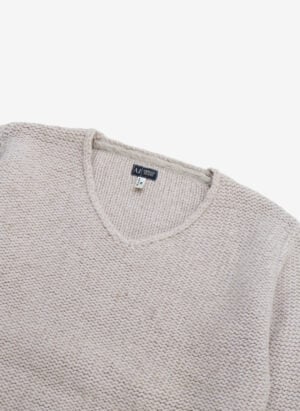 Vintage Armani Jeans Damen V-Neck Wollpullover