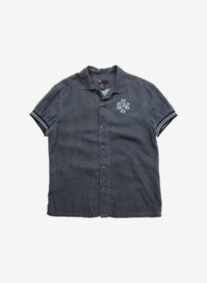 Vintage Diesel Leinenhemd grau