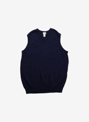 Vintage L.L.Bean Woll Pullunder navy