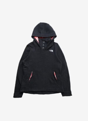 The North Face Damen Fleece Hoodie schwarz