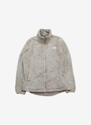 The North Face Damen Teddy Fleecejacke hellgrau