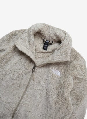 The North Face Damen Teddy Fleecejacke hellgrau